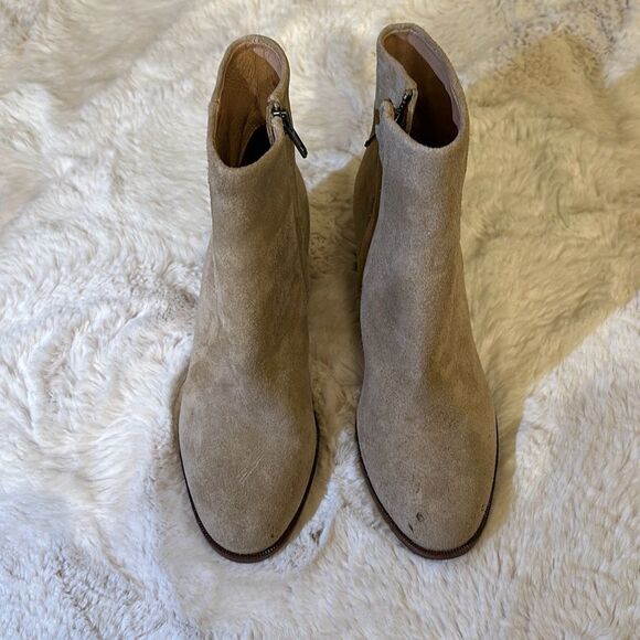 Madewell The Mira Side-Seam Ankle Boot In Leather Size 7 - Picture 2 of 10